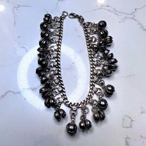 Silver bells ankle bracelet